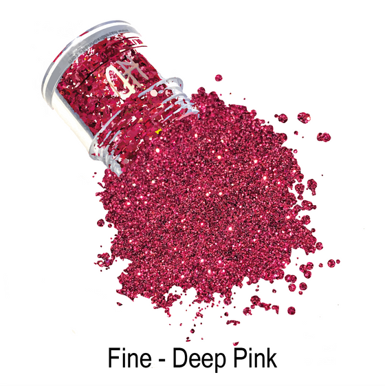 Fine Glitter - Deep Pink