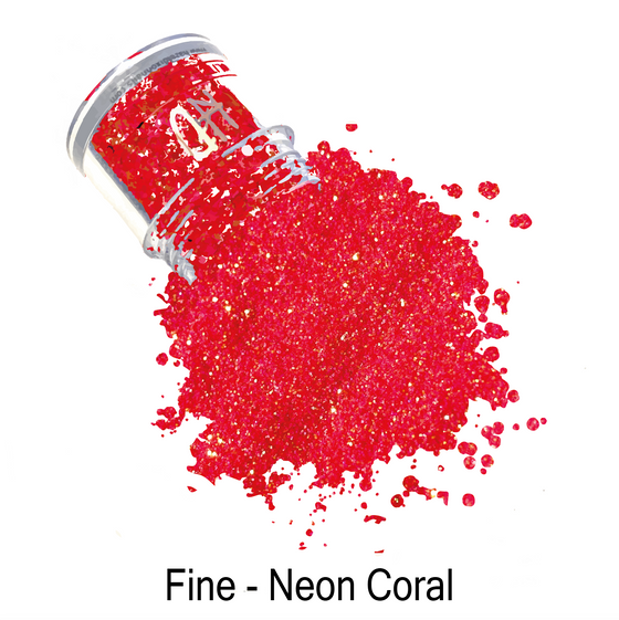 Fine Glitter - Neon Coral