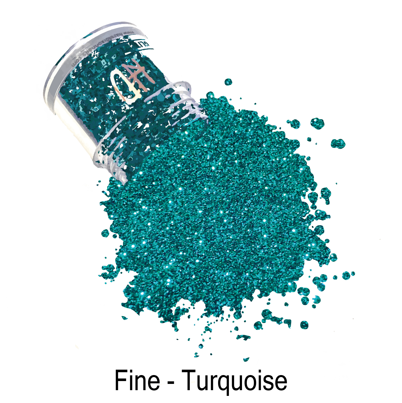 Fine Glitter - Turquoise