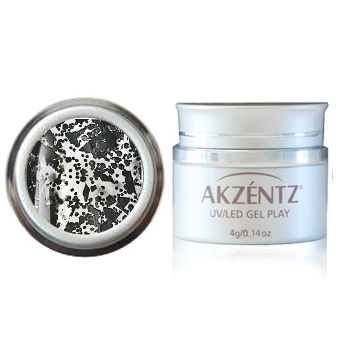 Gel Play Lace Effect - Black