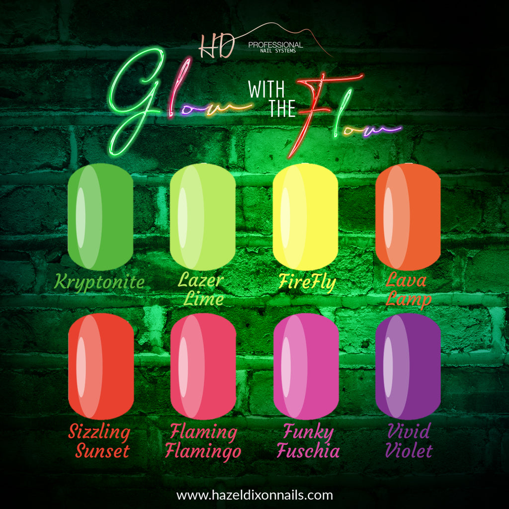HD Colour It! Glow with the Flow Collection
