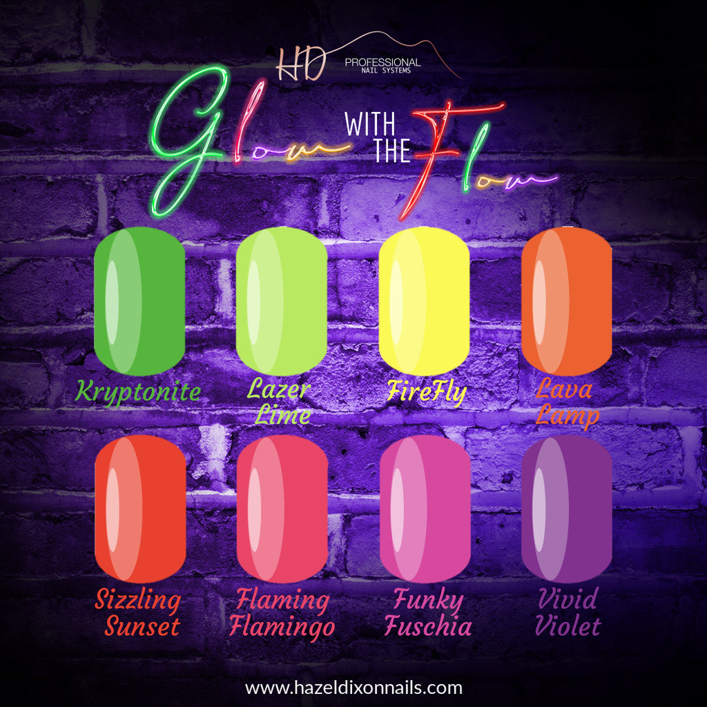 HD Colour It! Glow with the Flow Collection