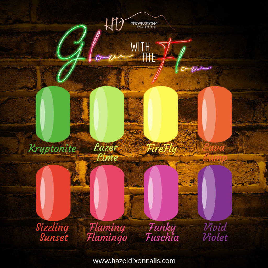 HD Colour It! Glow with the Flow Collection