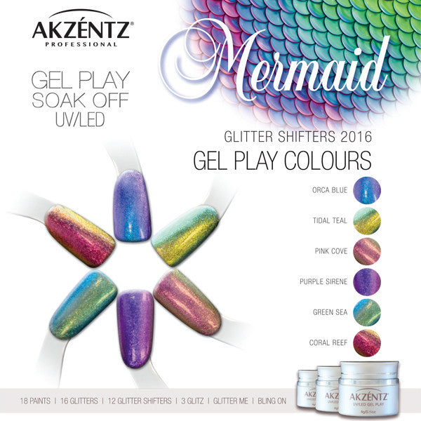 Gel Play Mermaid Shifters - Orca Blue
