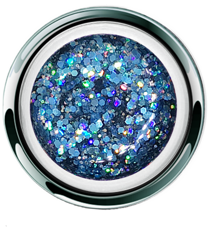 Gel Play Glitter - Crush Blue