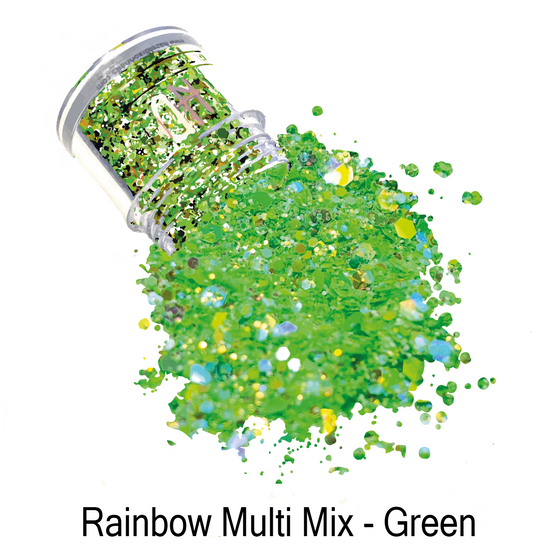 Rainbow Multi Mix - Green