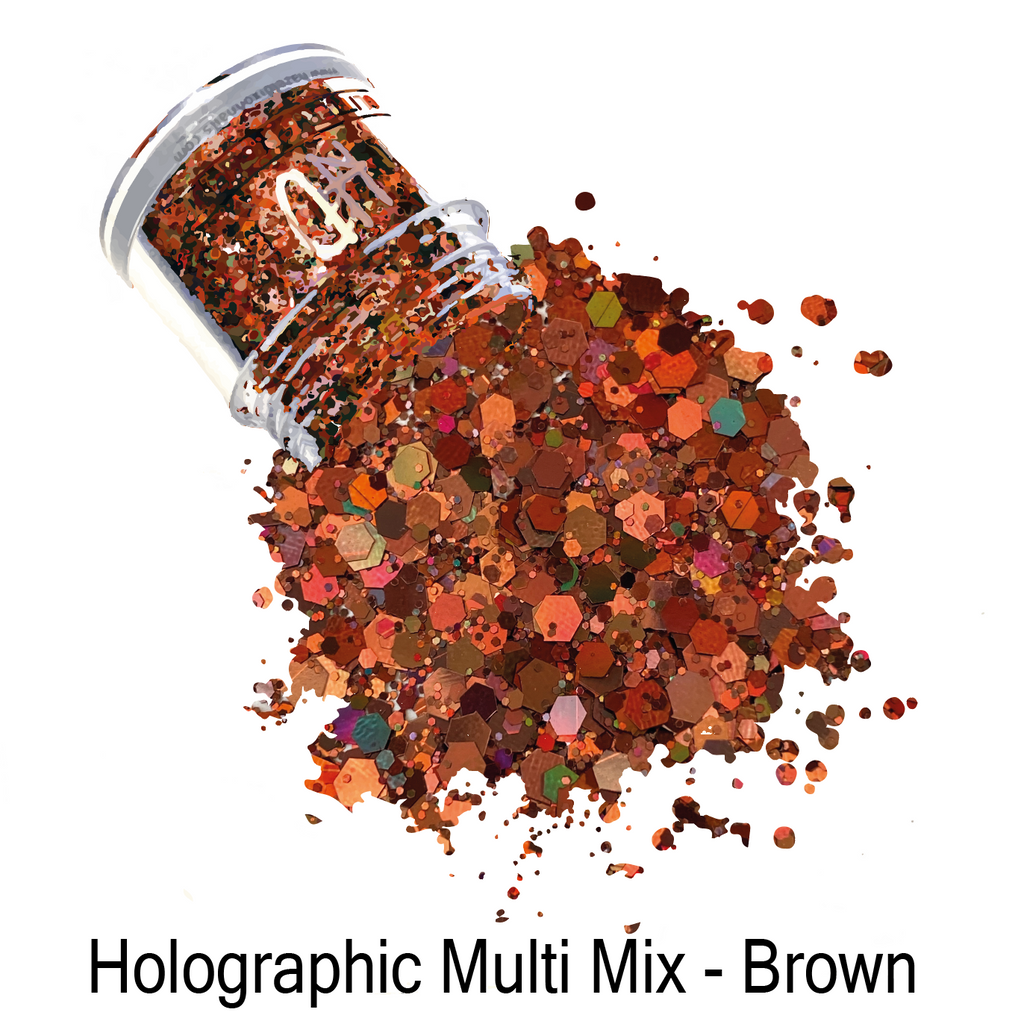 Holographic Multi Mix - Brown