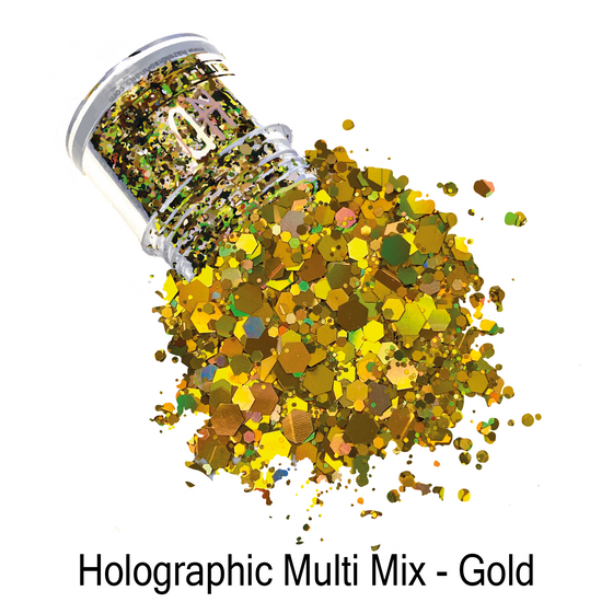 Holographic Multi Mix - Gold