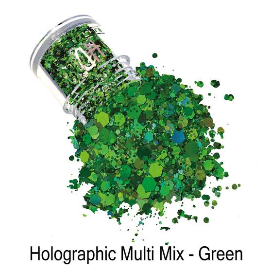 Holographic Multi Mix - Green