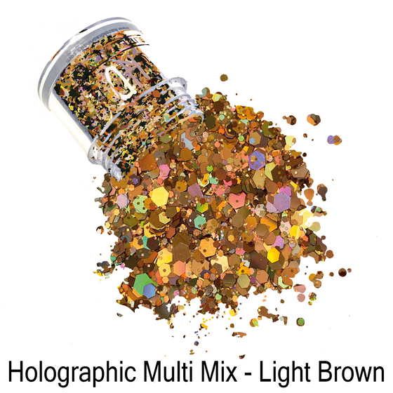Holographic Multi Mix - Light Brown