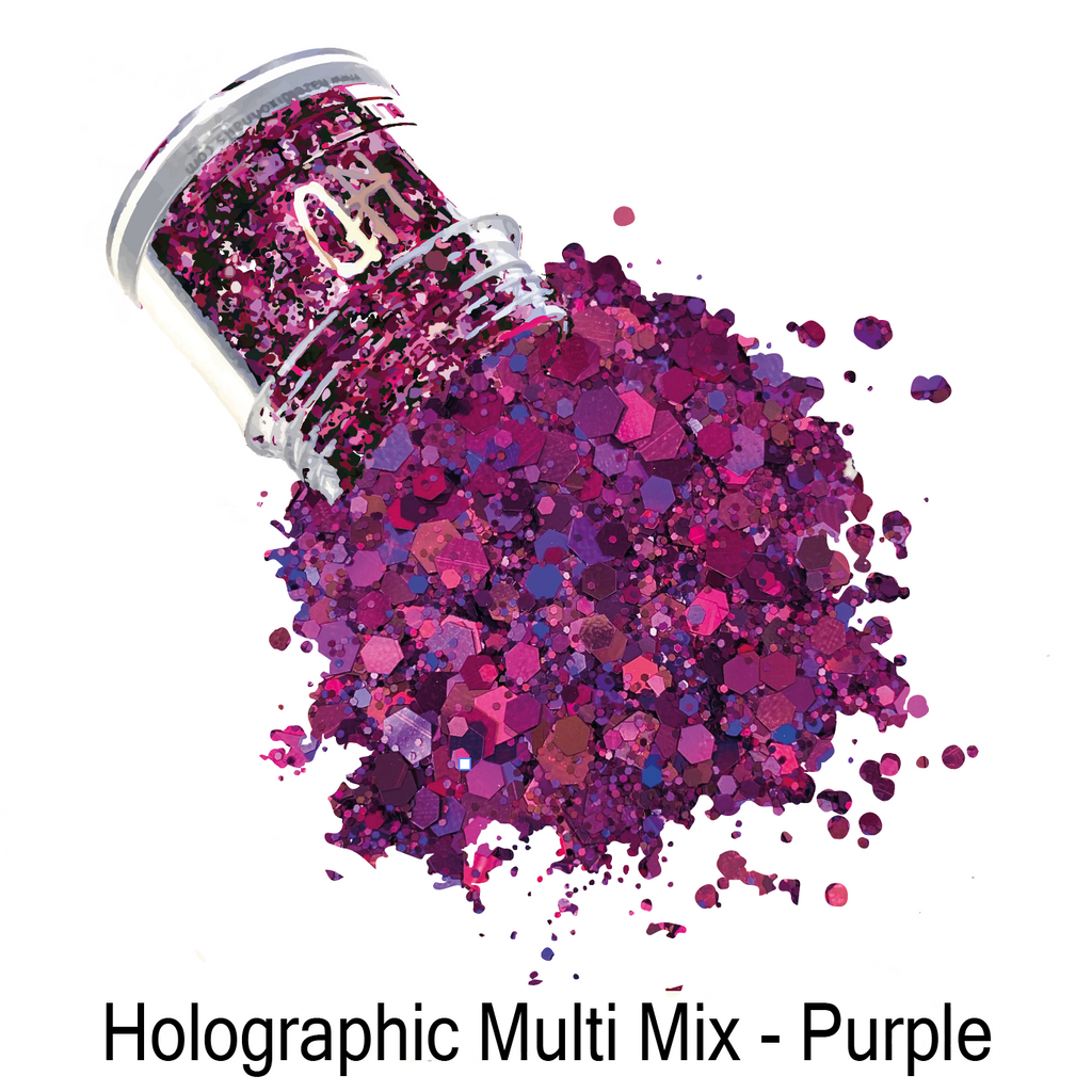 Holographic Multi Mix - Purple