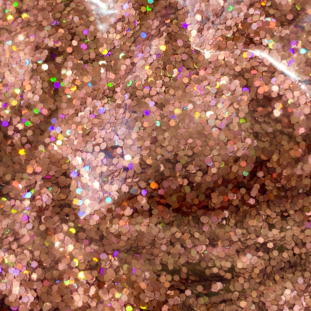 Chunky Glitter - Holo Rose Gold