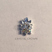 Medium Crystal Crown Nail Jewellery