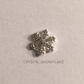 Medium Crystal Snowflake Nail Jewellery