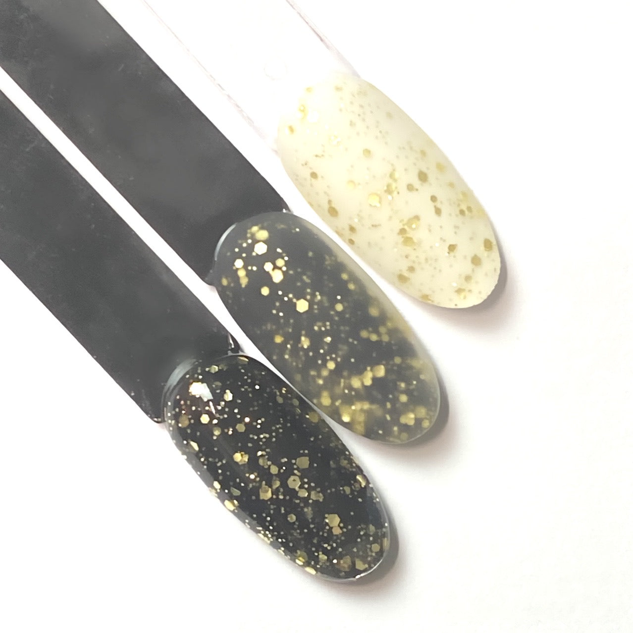 HD Finish It! Itty Bitty Gel Topcoat - SHINY - Gold