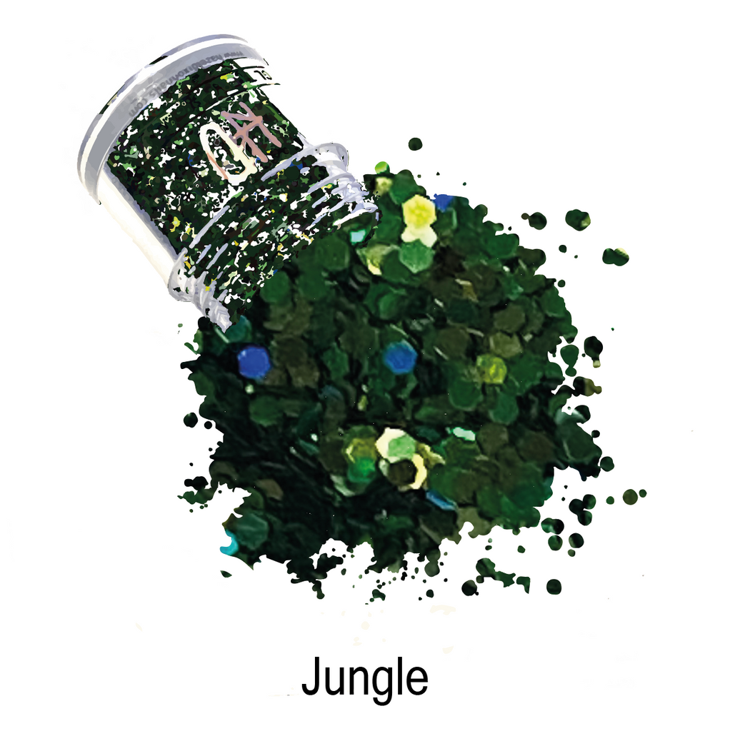 Back to Nature Medium Glitter - Jungle