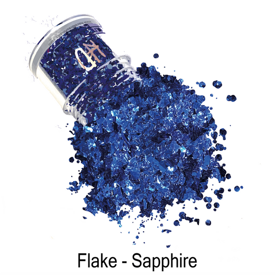 Glitter Flakes - Sapphire