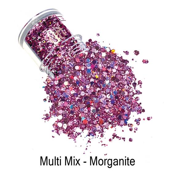 Precious Gems Multi Mix Glitter - Morganite