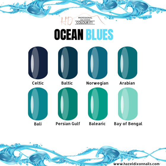HD Colour It! Ocean Blues Collection