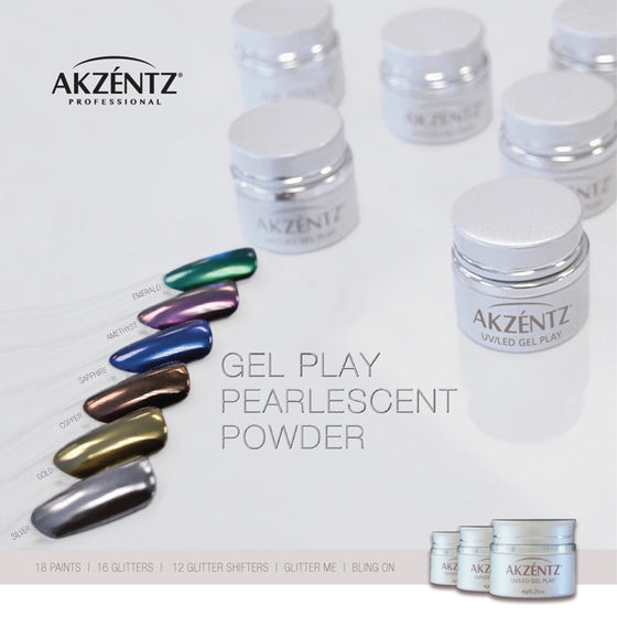 Gel play Pearlescent Chrome Powder - Full Collection