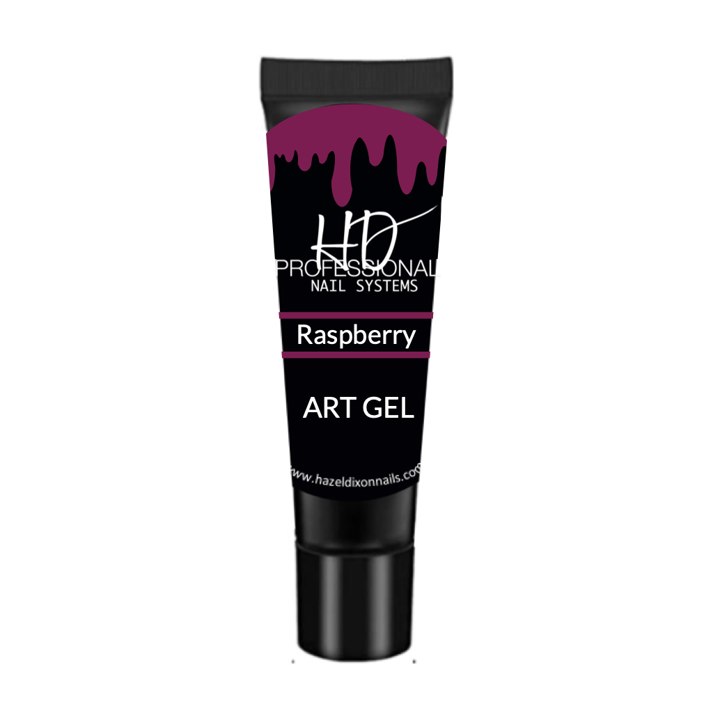 HD Pro Art Gel - Raspberry – Hazel Dixon Nails Ltd
