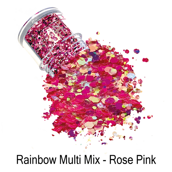 Rainbow Multi Mix - Rose Pink