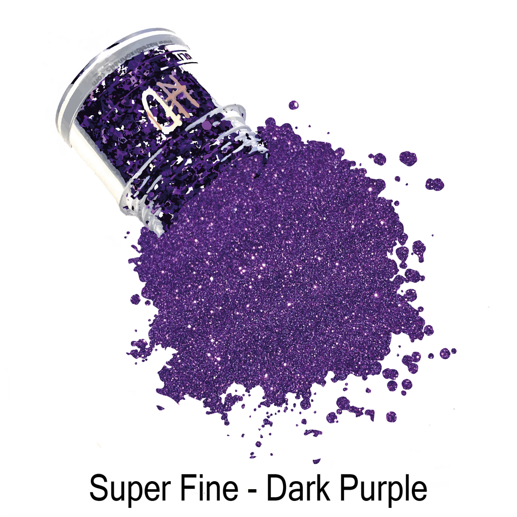 Super Fine Glitter - Dark Purple