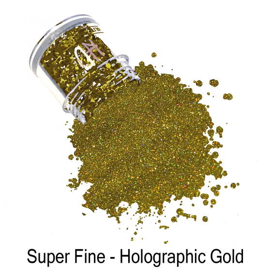 Super Fine Glitter - Holo Gold