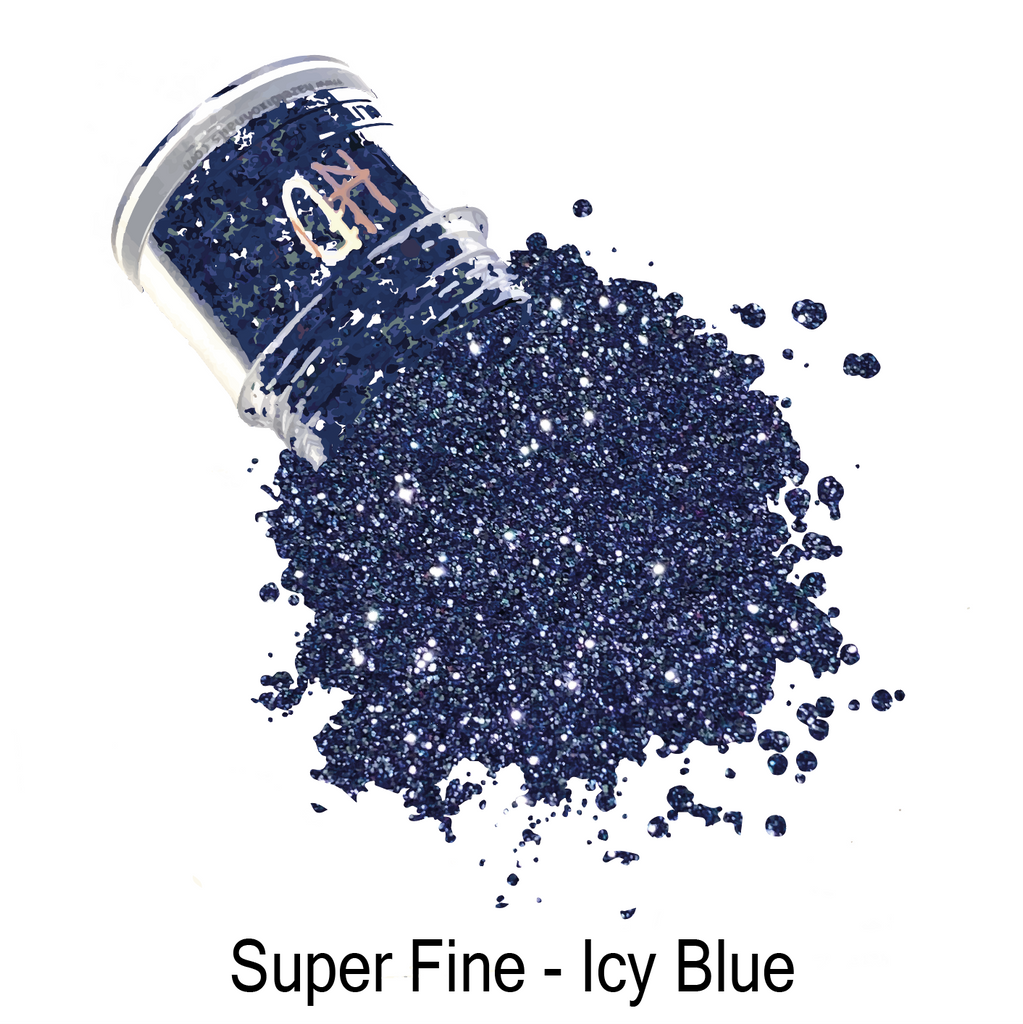 Super Fine Glitter - Icy Blue