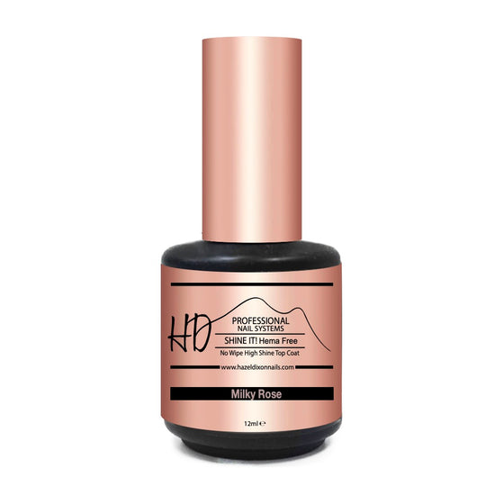 Shine It ! HEMA FREE - No wipe top coat - Milky Rose