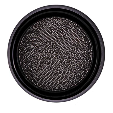 Micro bullion beads, gold, silver, rose gold, gun metal grey