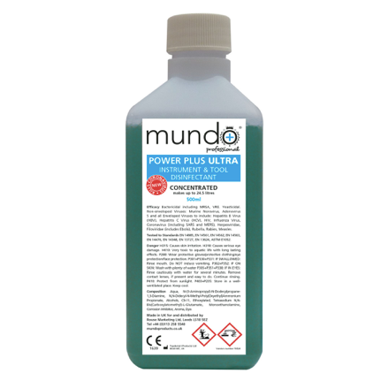 Mundo Power Plus ULTRA Tool Disinfectant