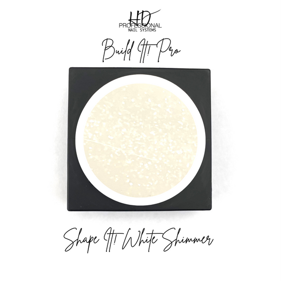 Build It! Pro - Shape It! - White Shimmer