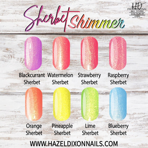 HD Colour It! HYBRID - Sherbet Shimmer Collection