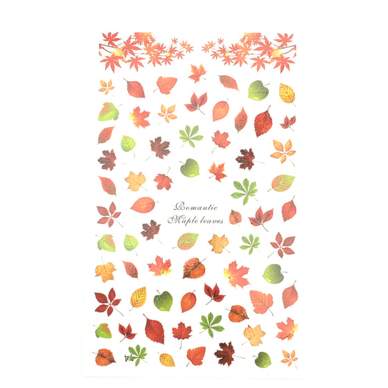 Autumn Leaf Stickers