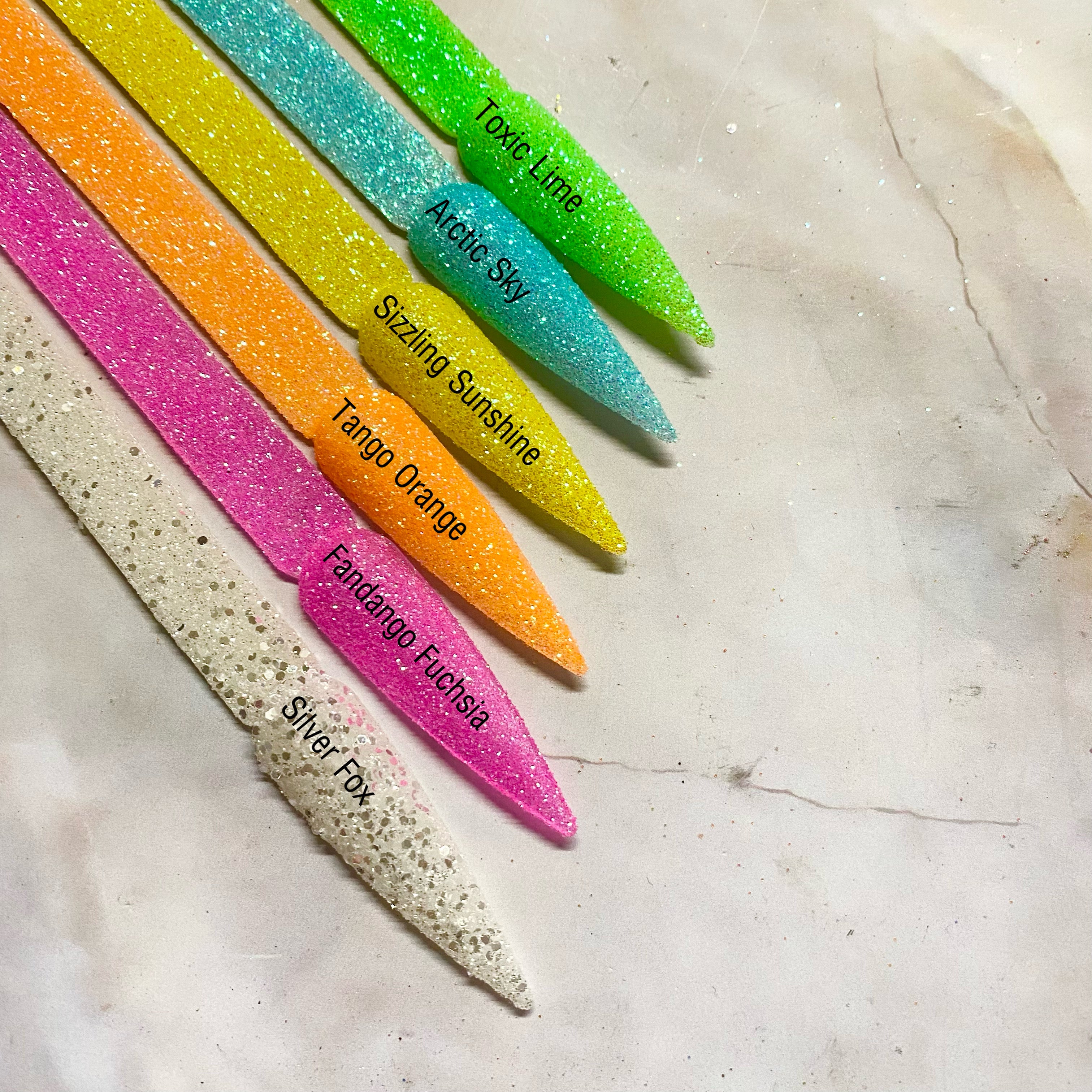 Fine Glitter - Tango Orange