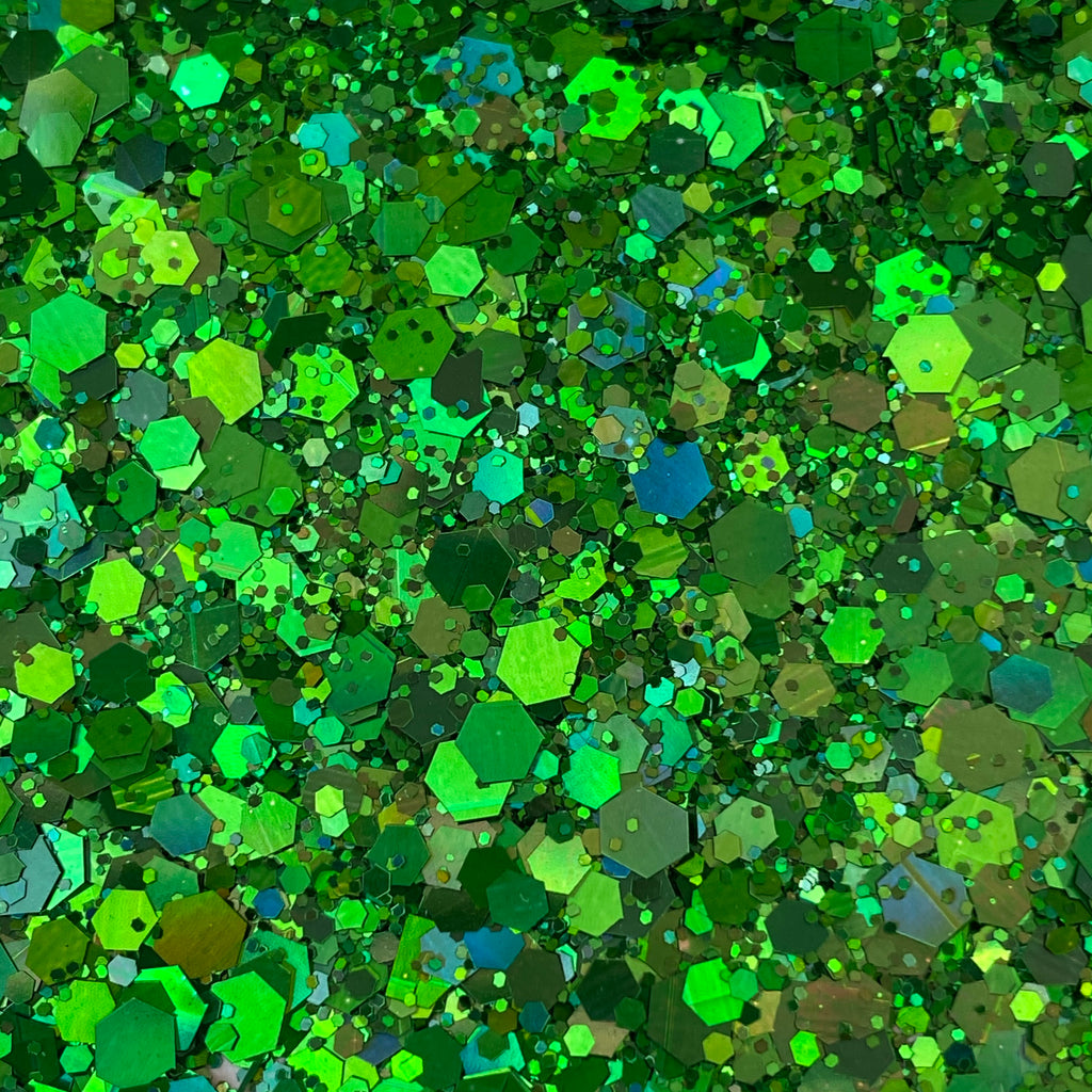 Holographic Multi Mix - Green