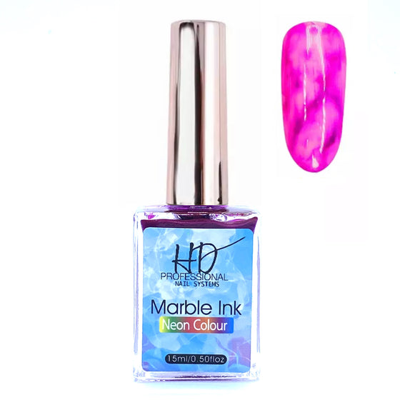 HD Marble Ink - Neon Purple