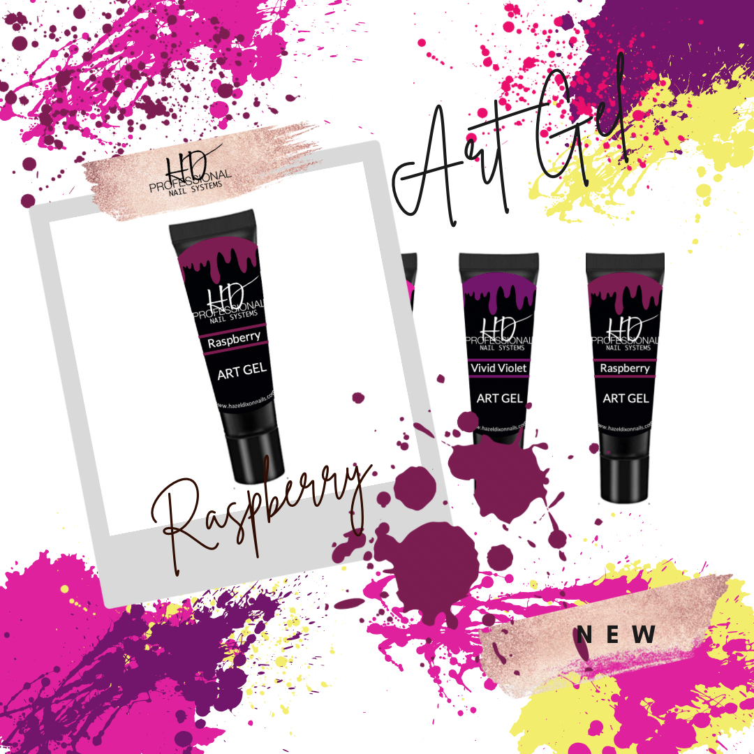 HD Pro Art Gel - Raspberry