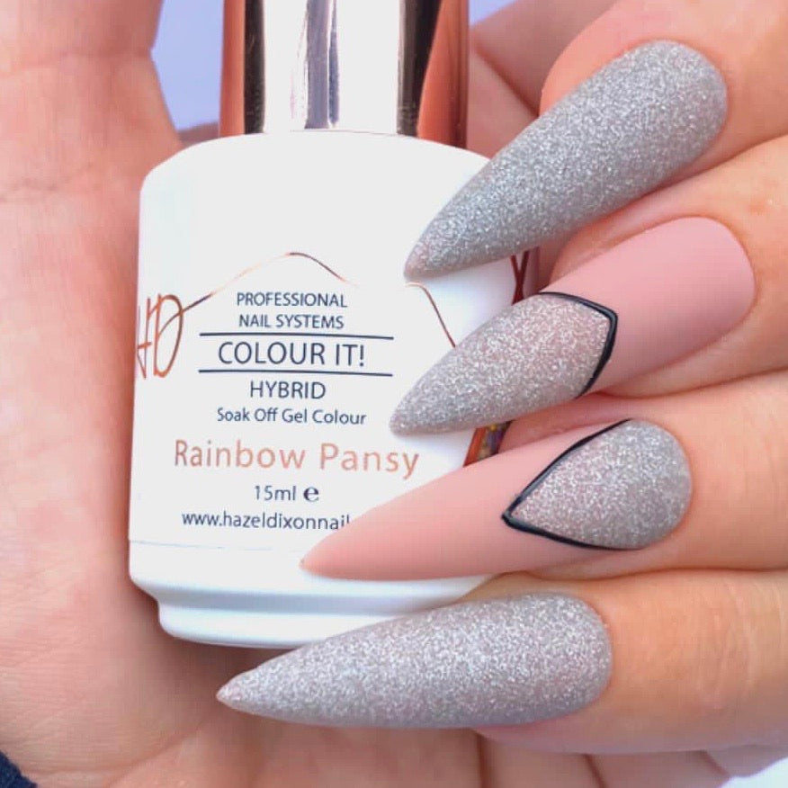 HD Colour It! HYBRID - Rainbow Pansy