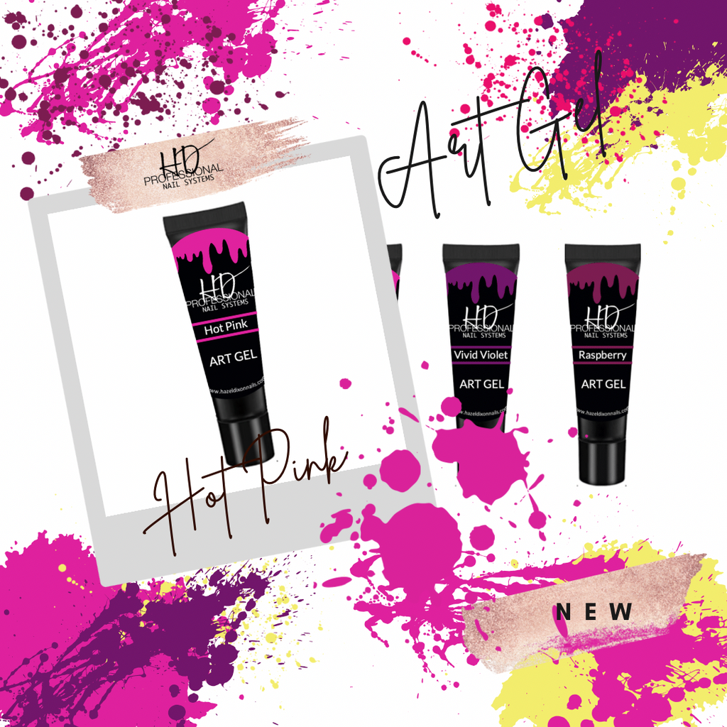 HD Pro Art Gel - Hot Pink