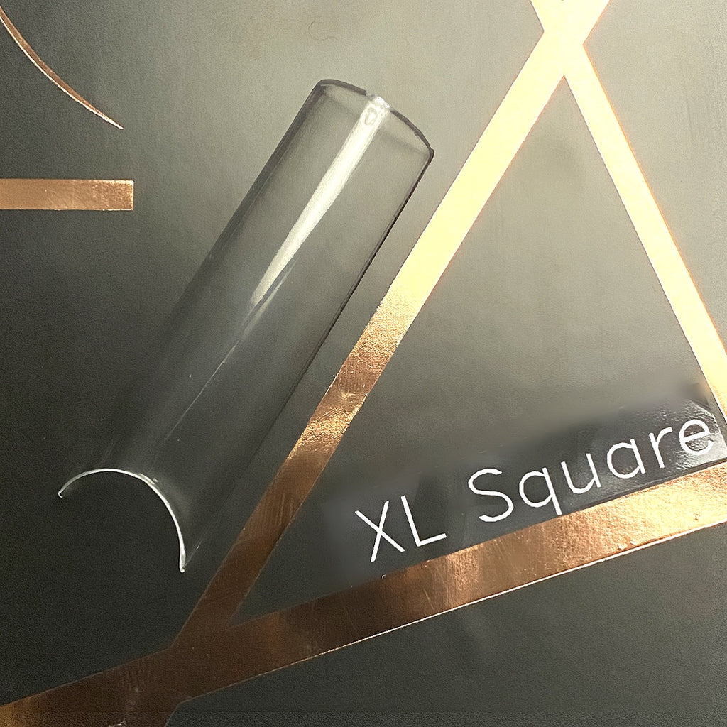 HD XL Square Well-less tips - Clear