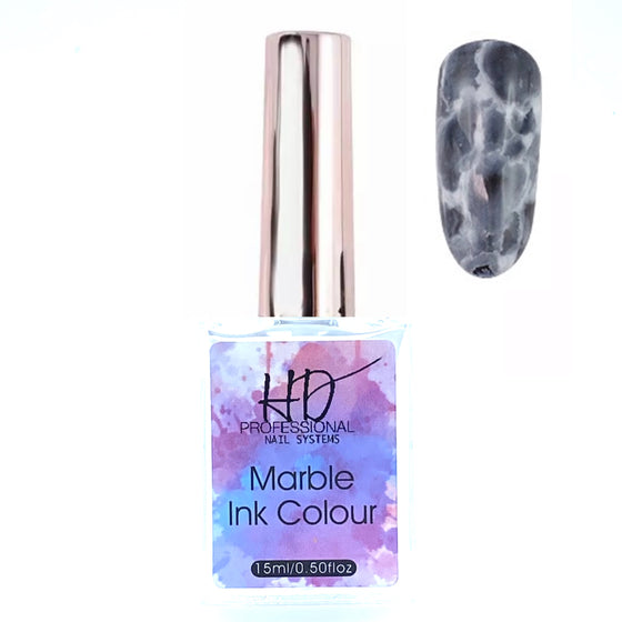 HD Marble Ink - White