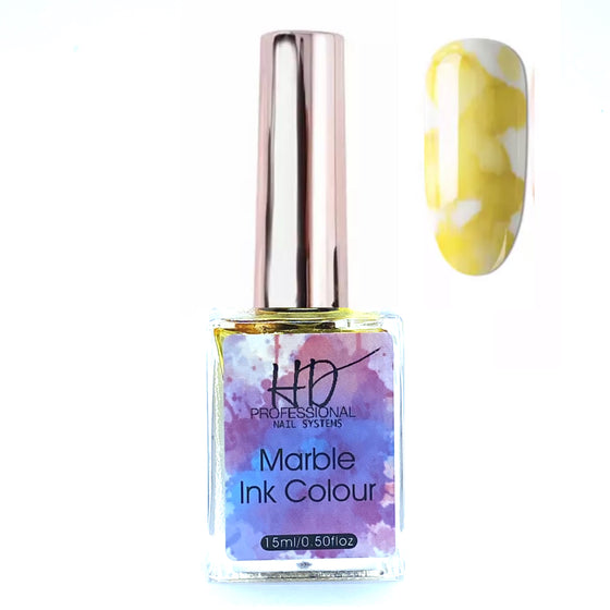 HD Marble Ink - Yellow