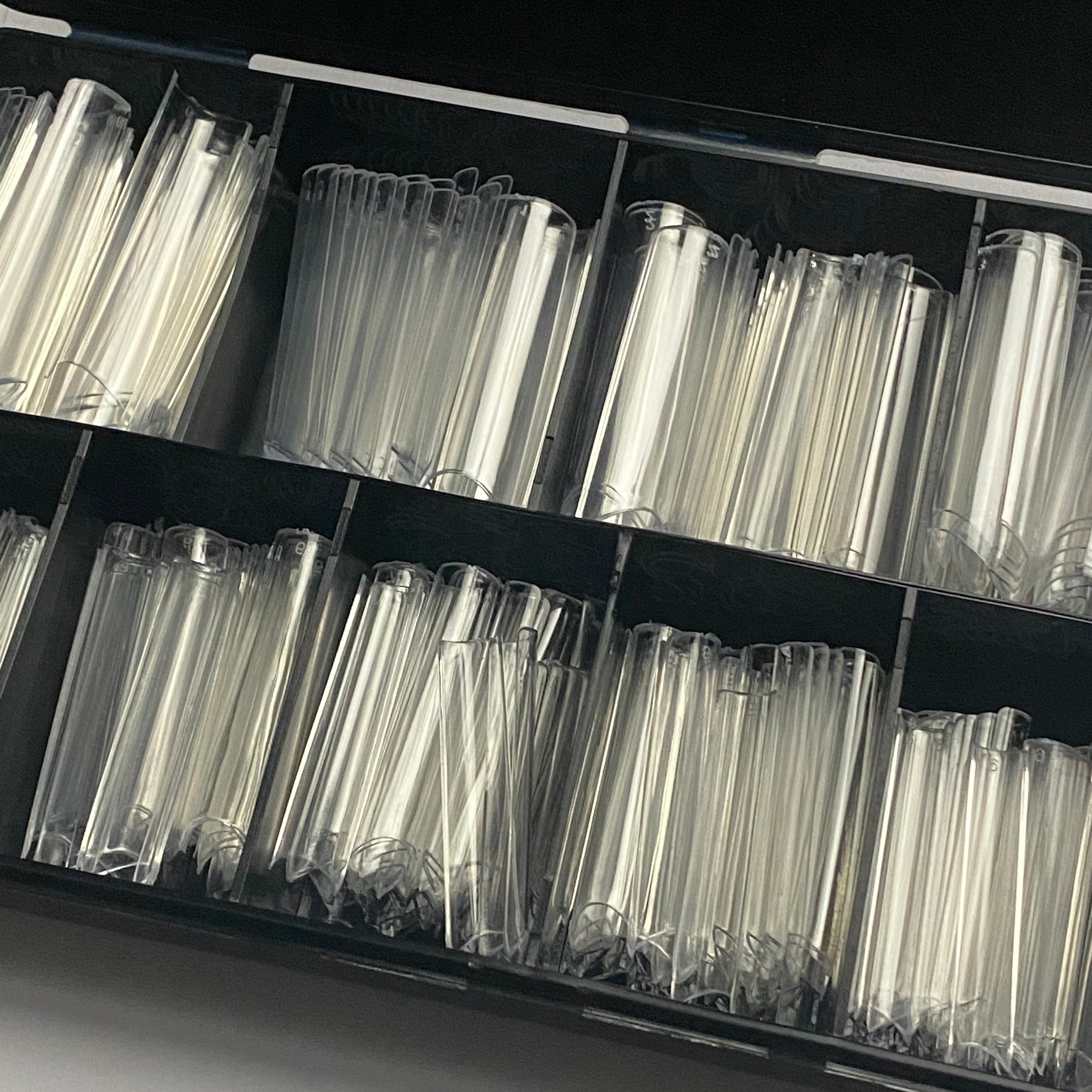 HD Square Well-less tips - (XL) Clear