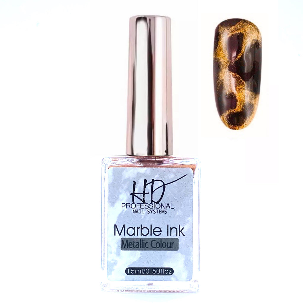 HD Marble Ink - Metallic Rose Gold
