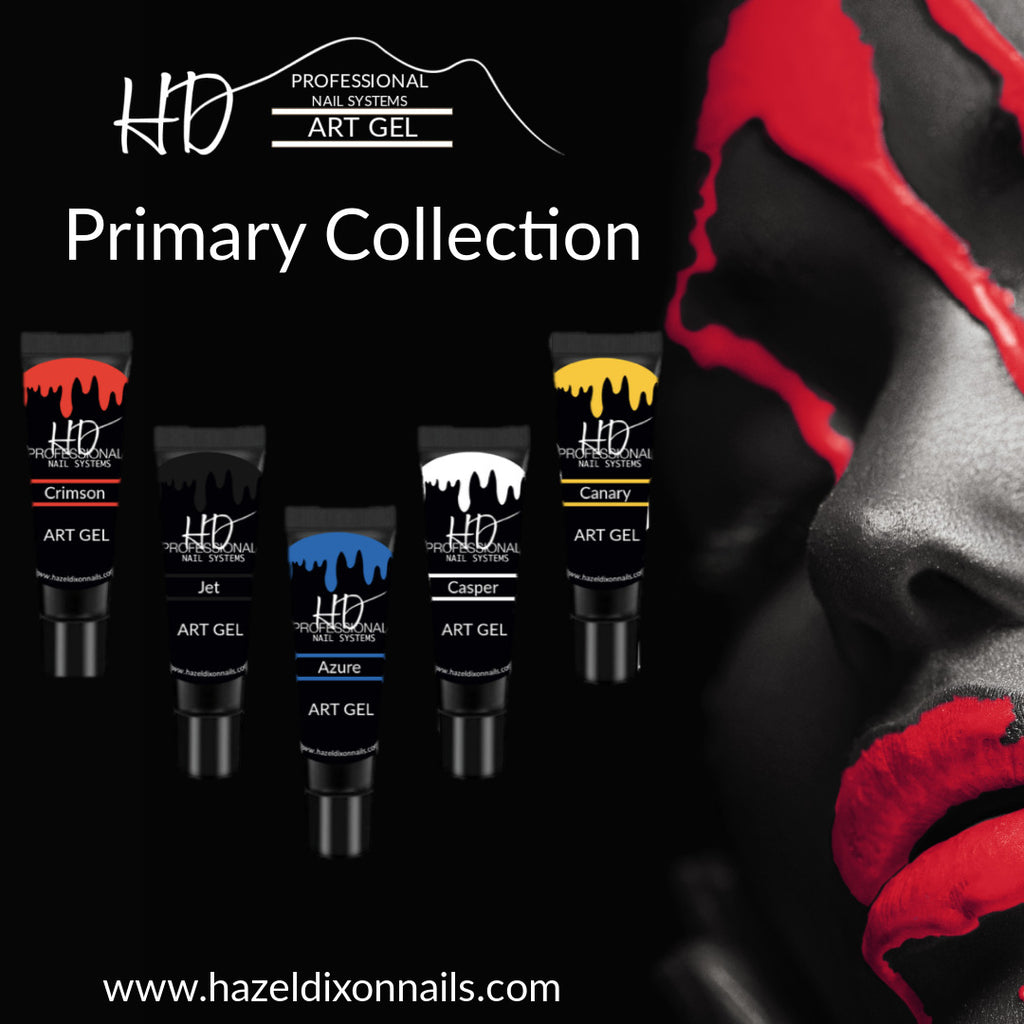 HD Pro Art Gel - Primary Collection