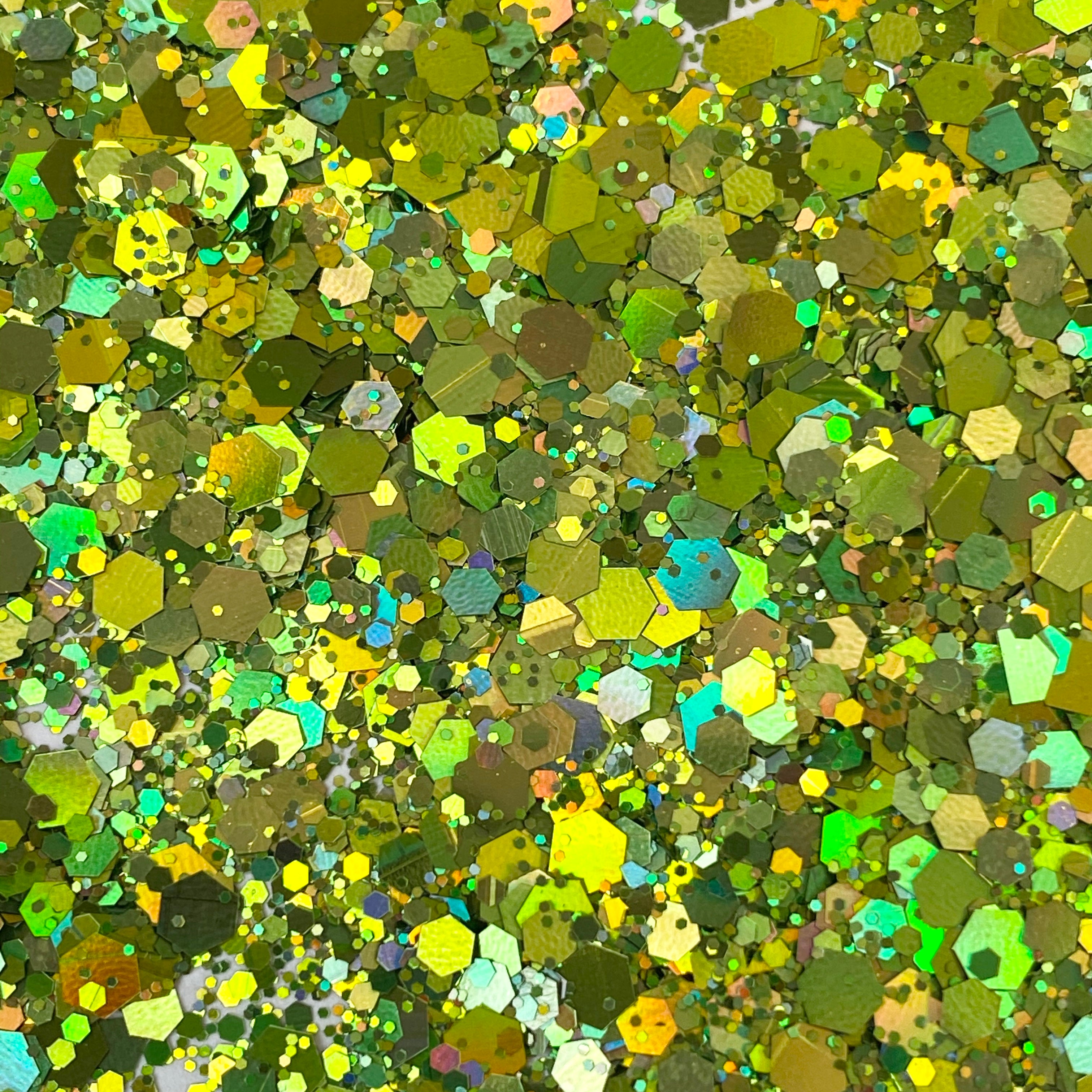 Holographic Multi Mix - Lime