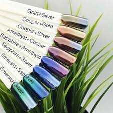 Gel play Pearlescent Chrome Powder - Copper