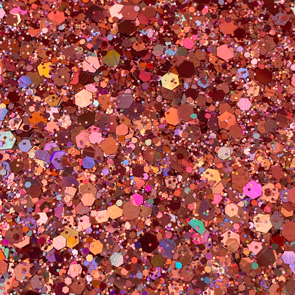 Holographic Multi Mix - Rose Gold